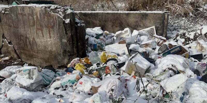 В Новопокровке обнаружили стихийную свалку бытовых отходов изображение публикации