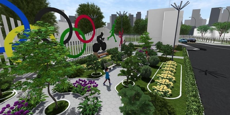 В Оше разработали эскизный проект входной зоны Центрального стадиона изображение публикации