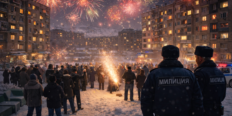 Закон о тишине: в Кыргызстане предлагают легализовать шум в новогоднюю ночь