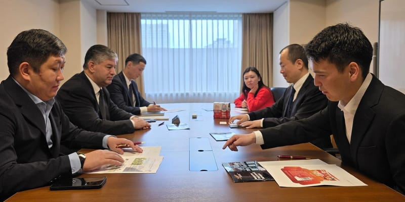 НАИ и японская JFR Co. Ltd. обсудили производство пробиотиков в КР и агротехнологии изображение публикации