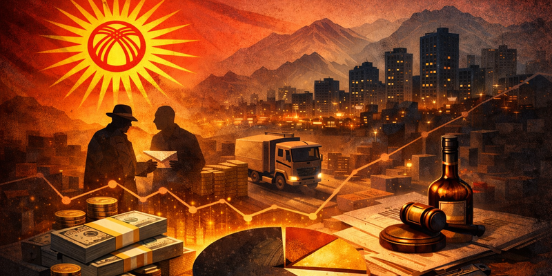 Почти пятая часть ВВП: где сосредоточена теневая экономика КР