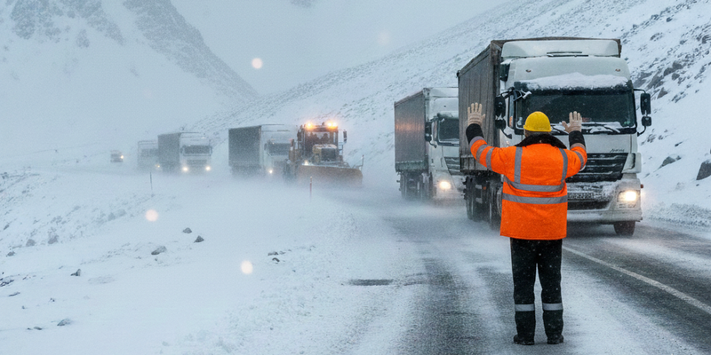 На Төө-Ашуу ввели временное ограничение для грузовиков изображение публикации