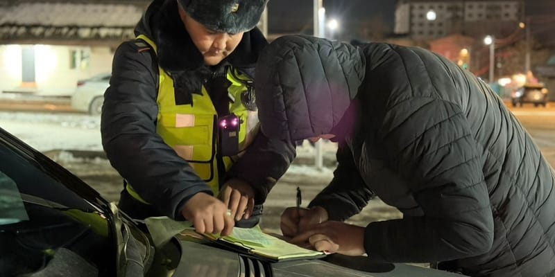 рейд мэрии и УПСМ в Ленинском районе Бишкека по межрегиональным такси, 11 декабря 2025 года, составлено 5 протоколов.