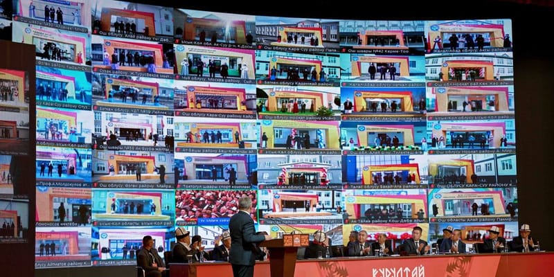 В Кыргызстане открыли 94 новых объекта и дорогу в отдаленное село Зардалы