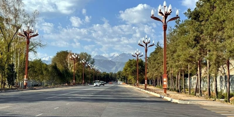 В Бишкеке возобновили движение по проспекту Айтматова выше Южной магистрали