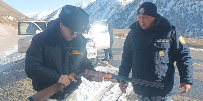 В Джалал-Абаде экотехнадзор провел рейды против охотников-нарушителей изображение публикации