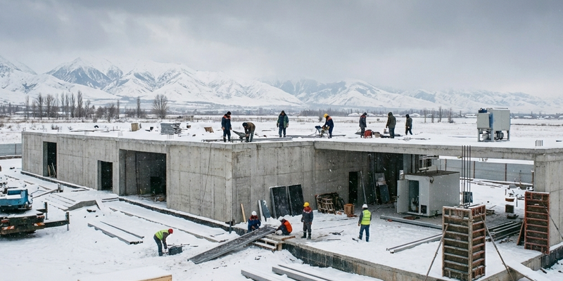 Без «левых» ветпрепаратов: в КР строят новую лабораторию за 153 млн сомов изображение публикации