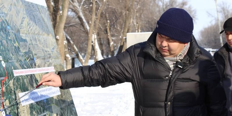 Аэропорт «Манас» планируют связать с Бишкеком новой четырехполосной дорогой