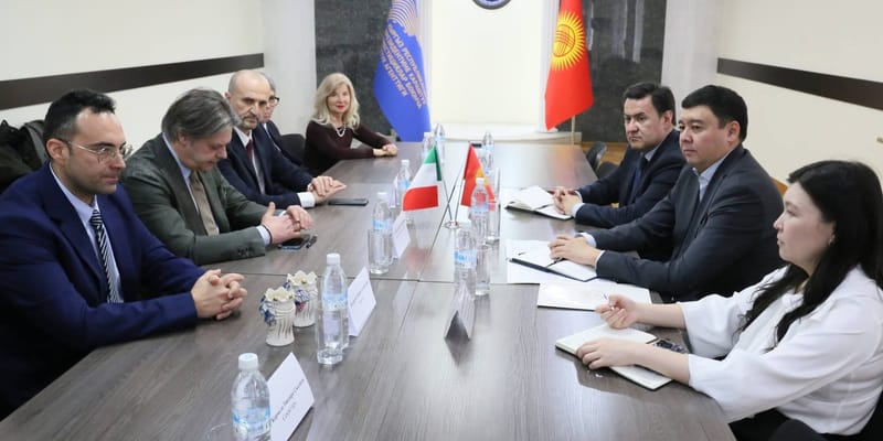 Итальянская Unimpresa изучает инвестпроекты в Кыргызстане изображение публикации