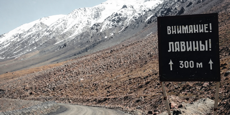 Лавина на альтернативной дороге Север – Юг: движение частично ограничили изображение публикации