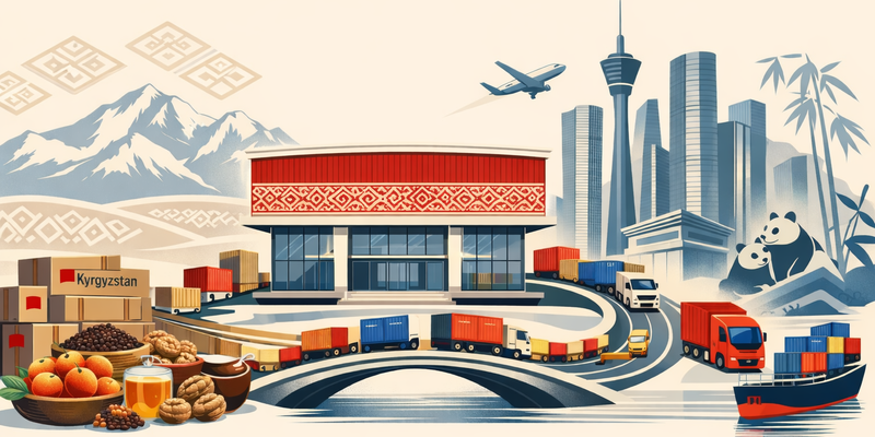 Торговый дом и авиарейс: Кыргызстан расширяет связи с китайским Чэнду изображение публикации