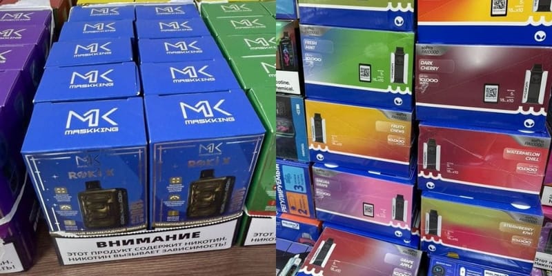 В Бишкеке изъяли 3 тысячи запрещенных вейпов на 3 млн сомов изображение публикации