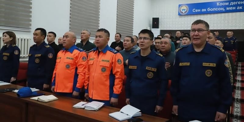 В Баткенской области проходят учения МЧС по селям и наводнениям изображение публикации