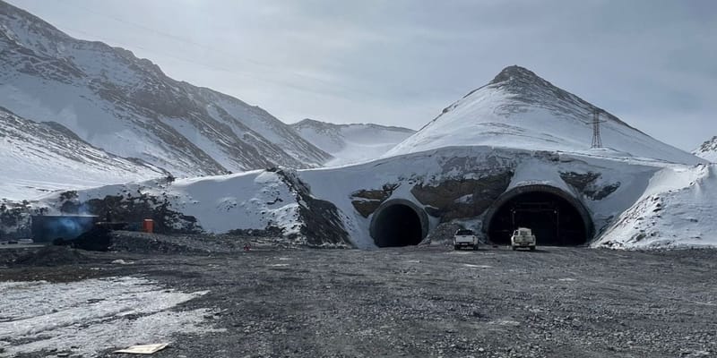 На трассе Барскоон — Бедель начали проходку двух тоннелей изображение публикации