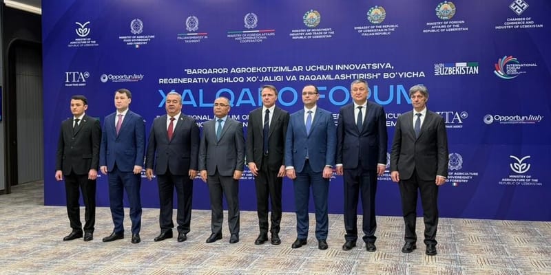 Бизнес-форум Италия — Центральная Азия — Азербайджан в Ташкенте 2026