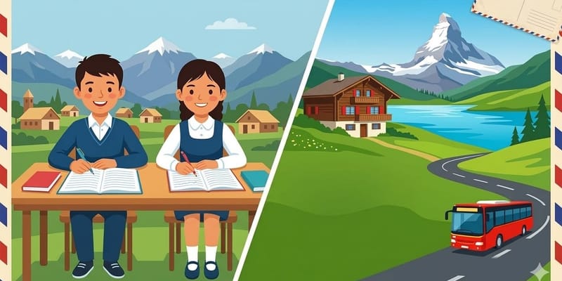 «Кыргыз почтасы» объявило конкурс сочинений для школьников: как выиграть поездку в Швейцарию изображение публикации