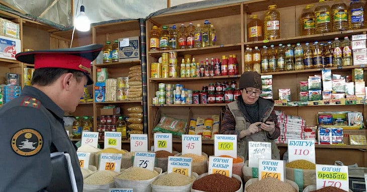 Годовой уровень инфляции в Кыргызстане замедлился до 11.8%