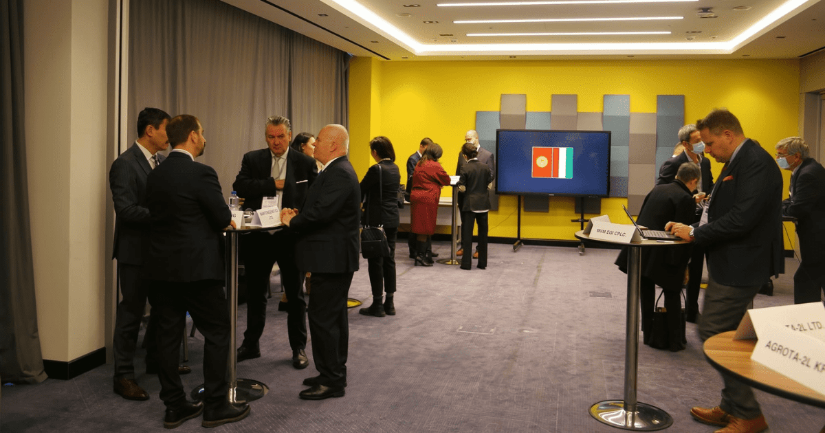 На бизнес-форуме Евросоюз — ЦА проходят В2В встречи бизнесменов Венгрии и КР. ФОТО