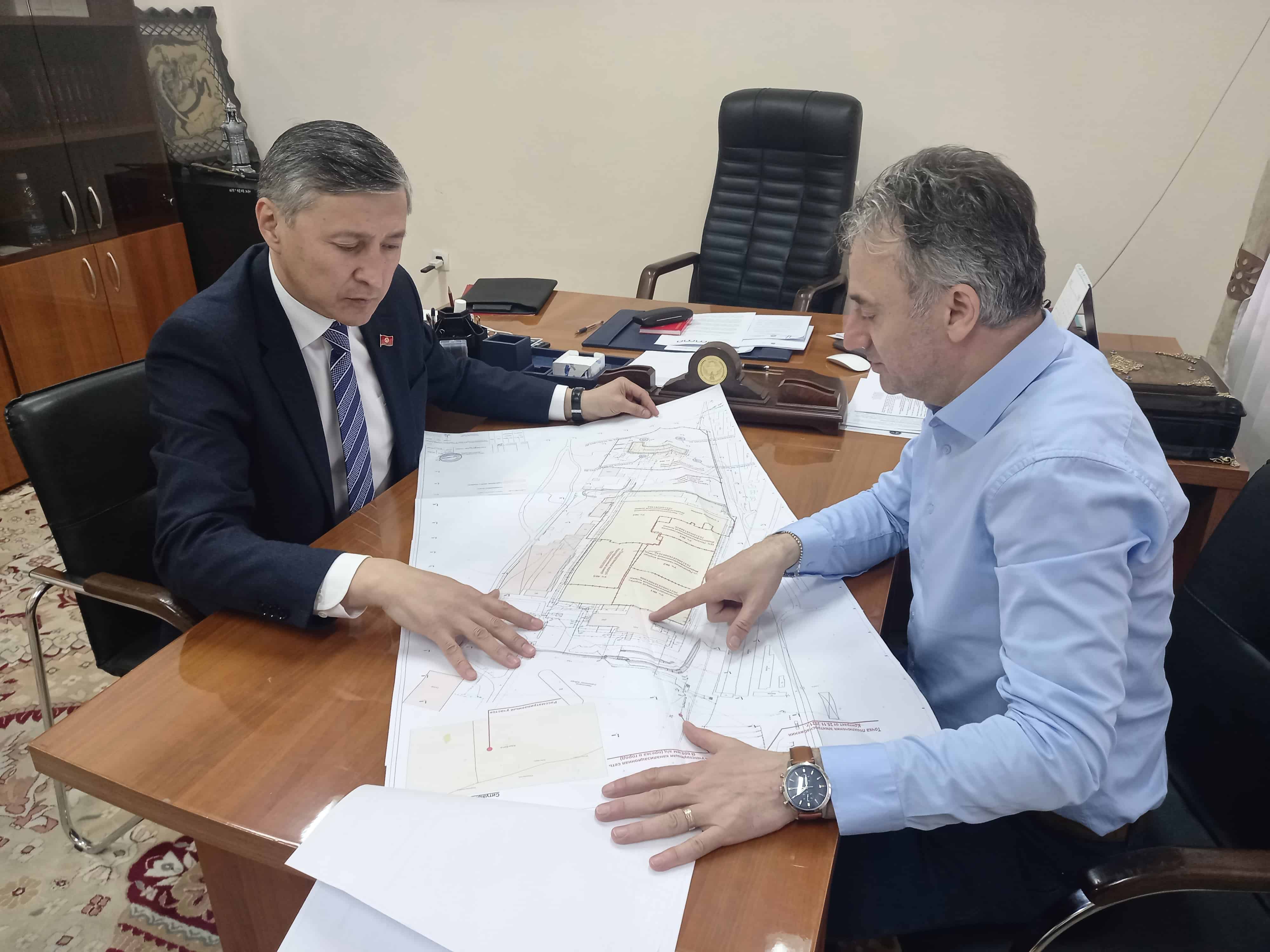 Турецкий инвестор строит в Кара-Балте крупную текстильную фабрику