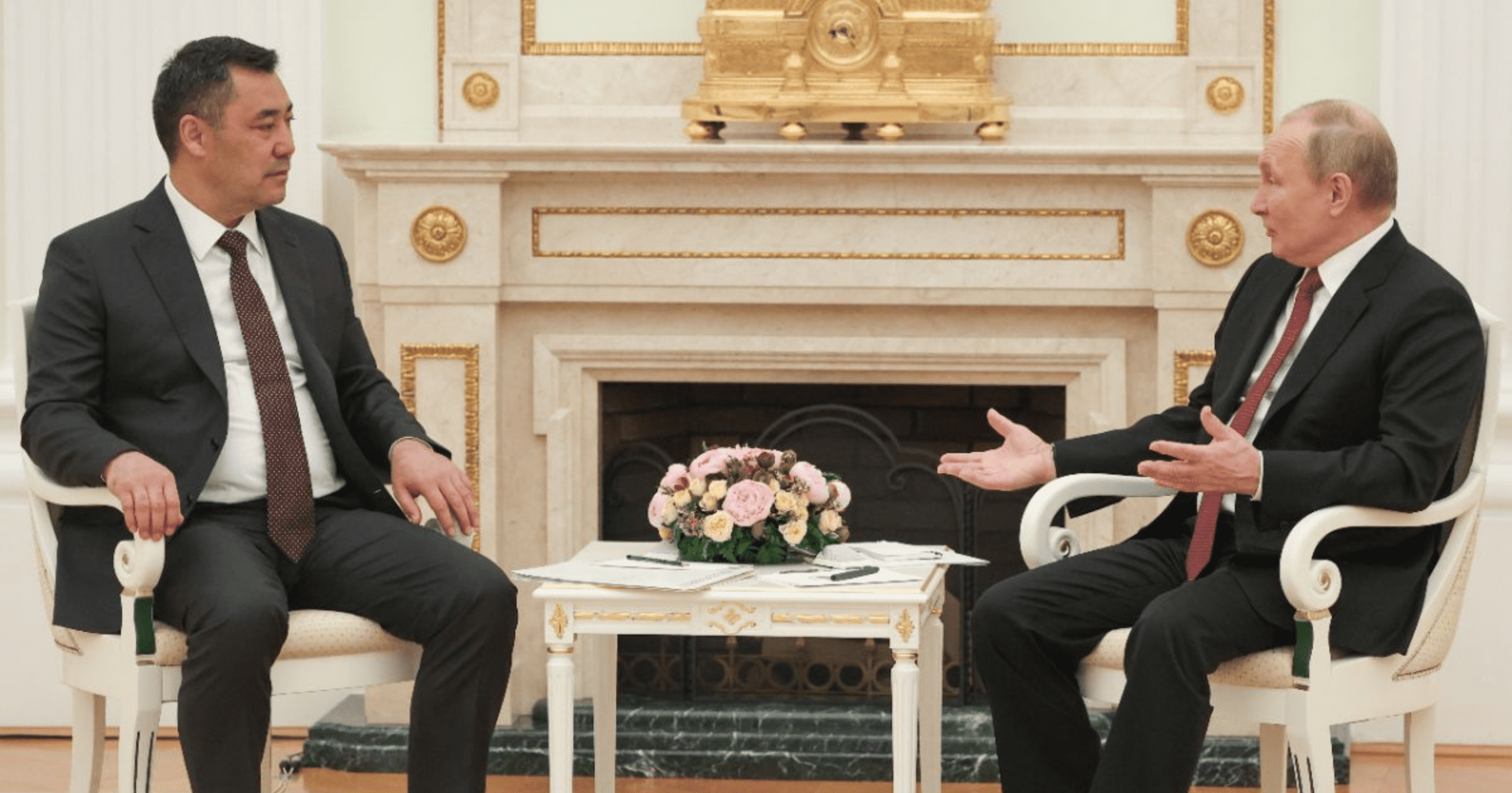 Жапаров встретился с Путиным и выразил готовность в сотрудничестве по всем направлениям