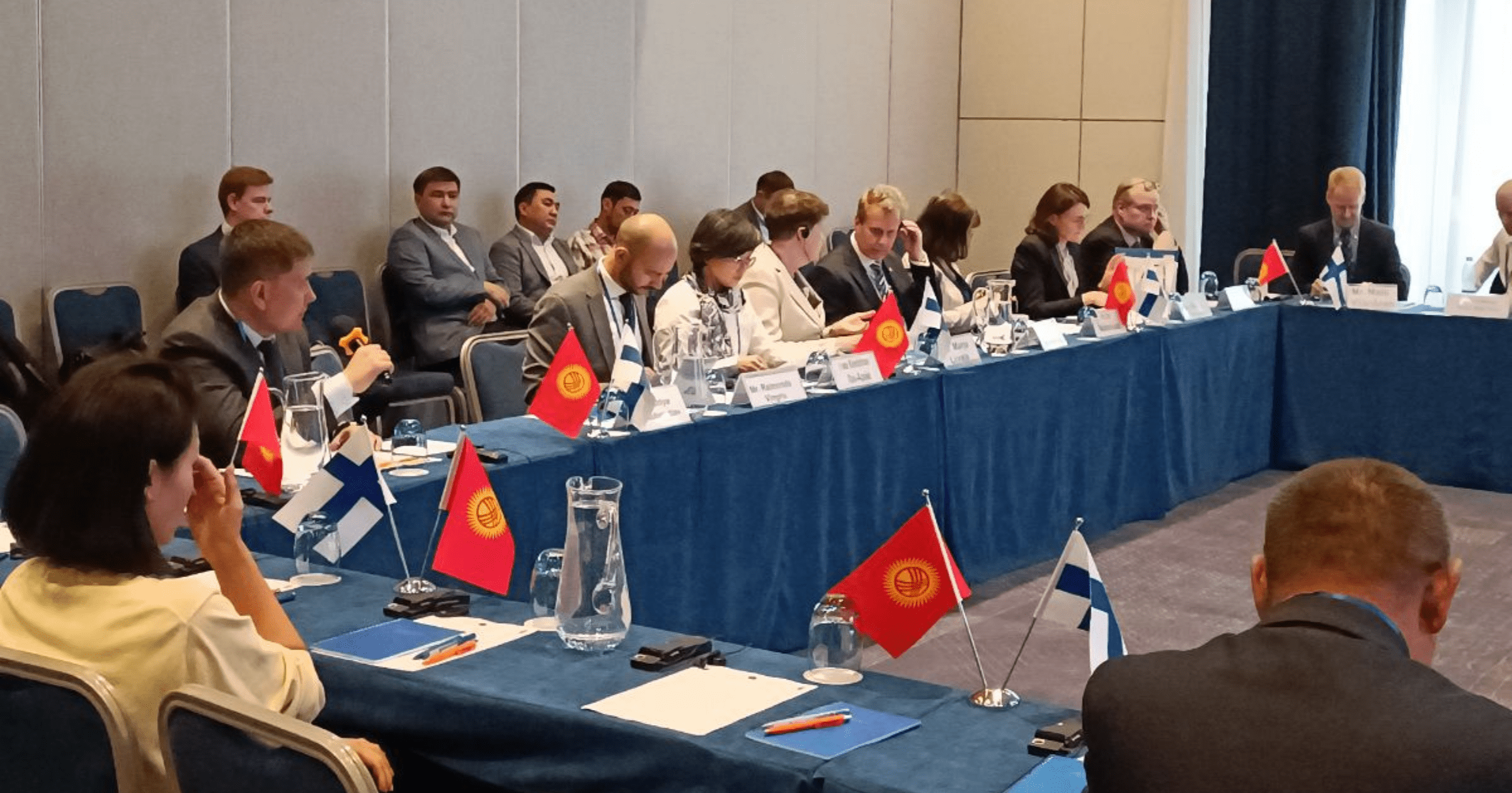 В Бишкеке прошла бизнес-встреча с предпринимателями из Финляндии