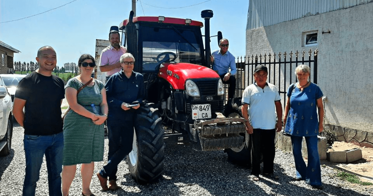 Советник по Кыргызстану Министерства развития Германии посетила проекты развития в Оше и Джалал-Абаде