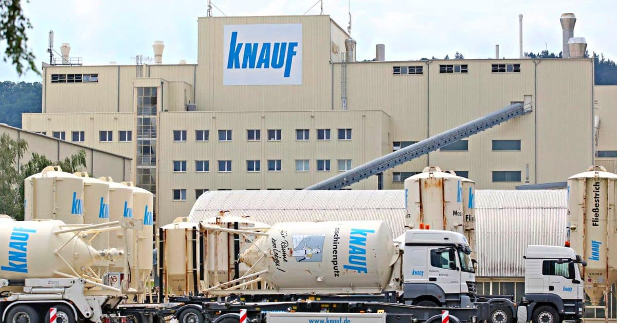 Немецкая Knauf может построить завод по производству гипса в Кыргызстане