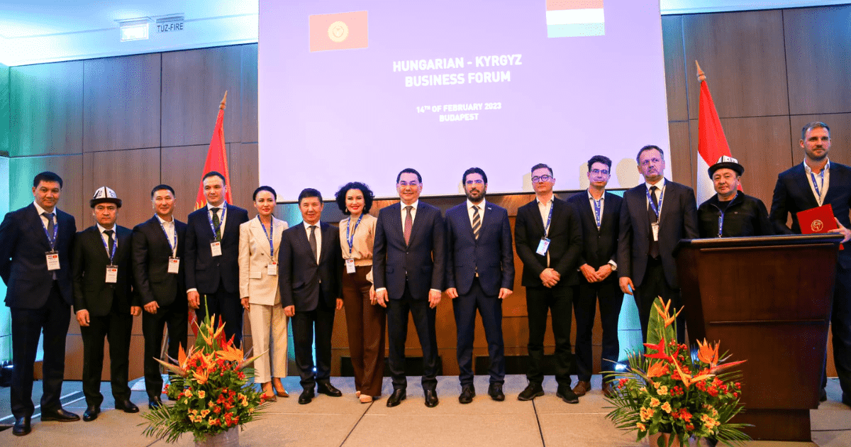 На Венгерско-кыргызском бизнес-форуме подписали контракты на $50 млн