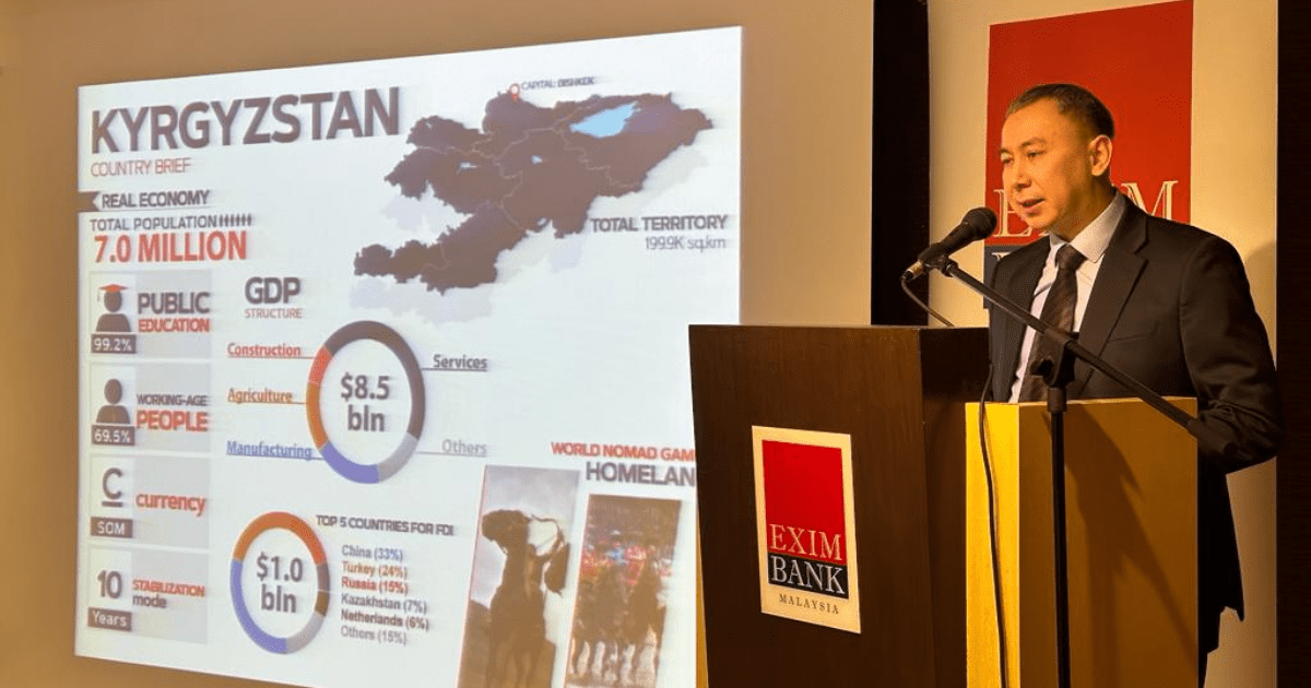 Инвестиционный потенциал Кыргызстана представили в Малайзии